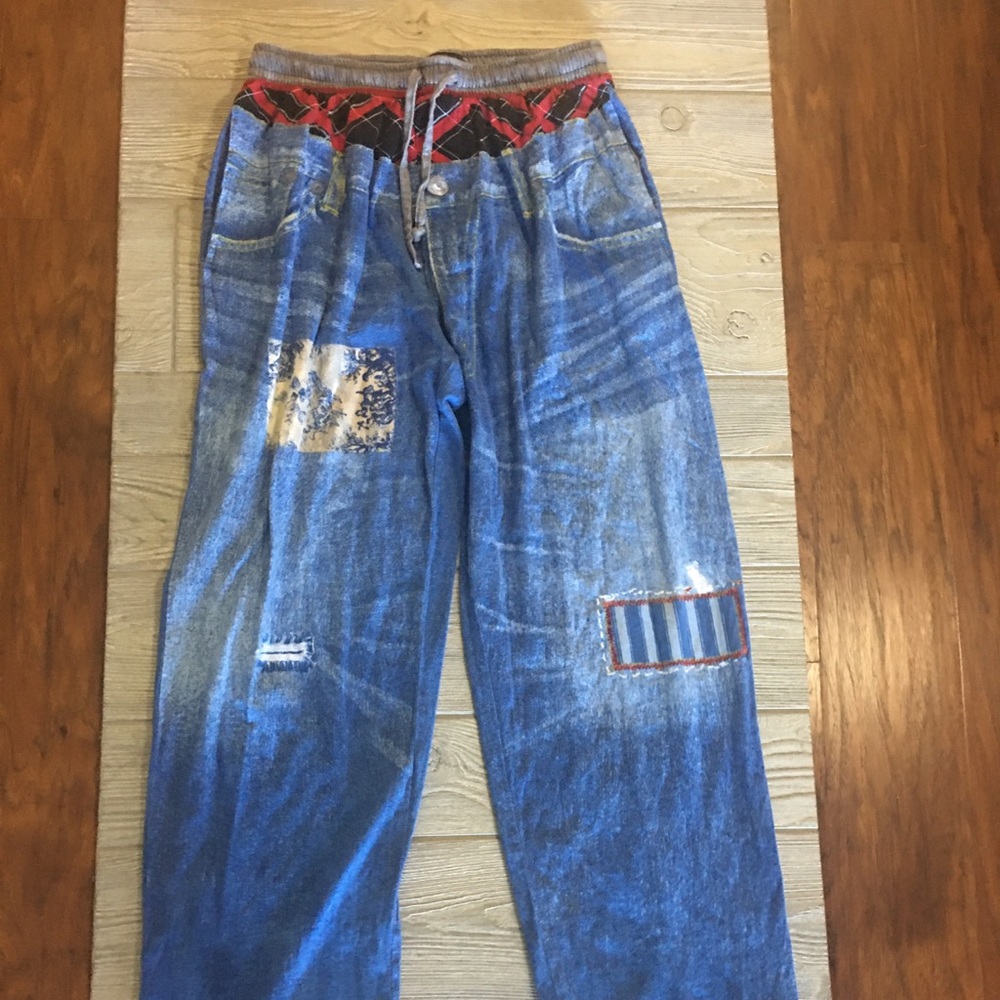 EA Pajama Jean Bottoms Size S